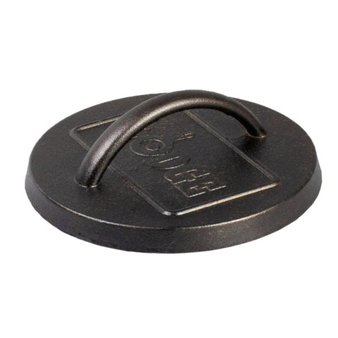 burger press, 6.25" by Lodge, made in USA