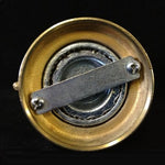 pepper mill, brass, 5" by Alexander, #006