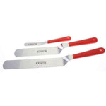 pastry spatulas, offset and flexible