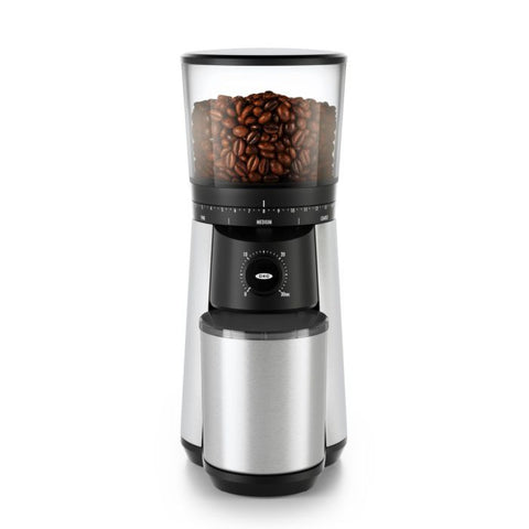 coffee grinder, burr style, OXO