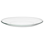 glass platter, 14" oval, Cosmos by Arc, made in France