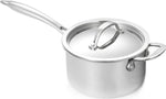 cookware, Cuisinox, Super Elite 3.8 Qt (3.6L) Covered Saucepan