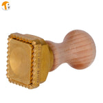 ravioli cutter, brass, rectangular, 45mm x 55mm