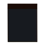 menu board, magnetic, for 8.5" x 11" sheet, black