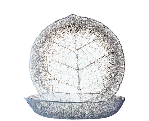 glass soup plate, Aspen by Arc, made in France