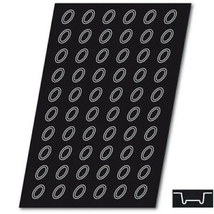 Flexipan, food grade silicone moulds, oval savarins, Demarle