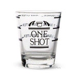 measuring cup, mini, "One Shot"