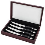 steak knife set, 4pc, by Walco