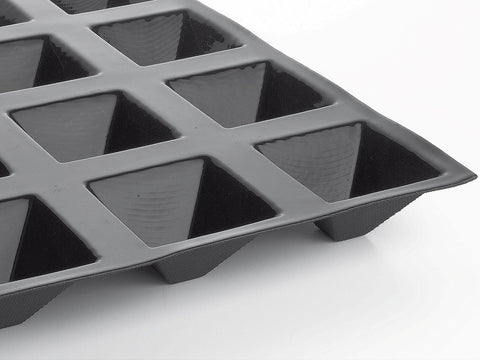Flexipan, food grade silicone moulds, pyramids, Demarle